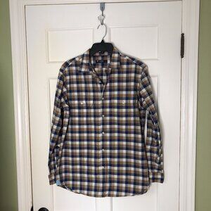 Cremieux Classics, Men's Long Sleeve Shirt Size Medium 100% Cotton New No Tag